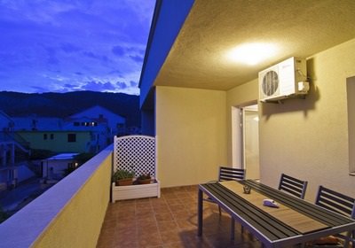 apartman drap, balkon